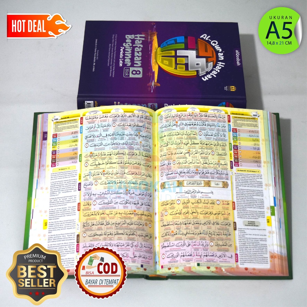 Al Quran Memorizing Quran Beginner Junior A5 Latin Word Translation, Al ...