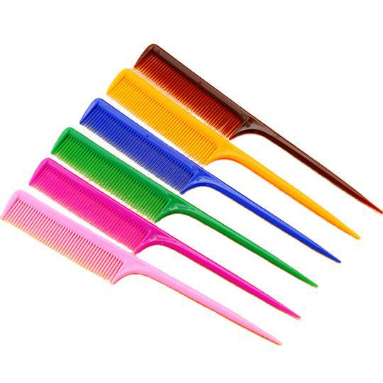 [Buy 3 get 1] 1pc Pointed Tail Comb Hairdressing Long Makeup Partition ...