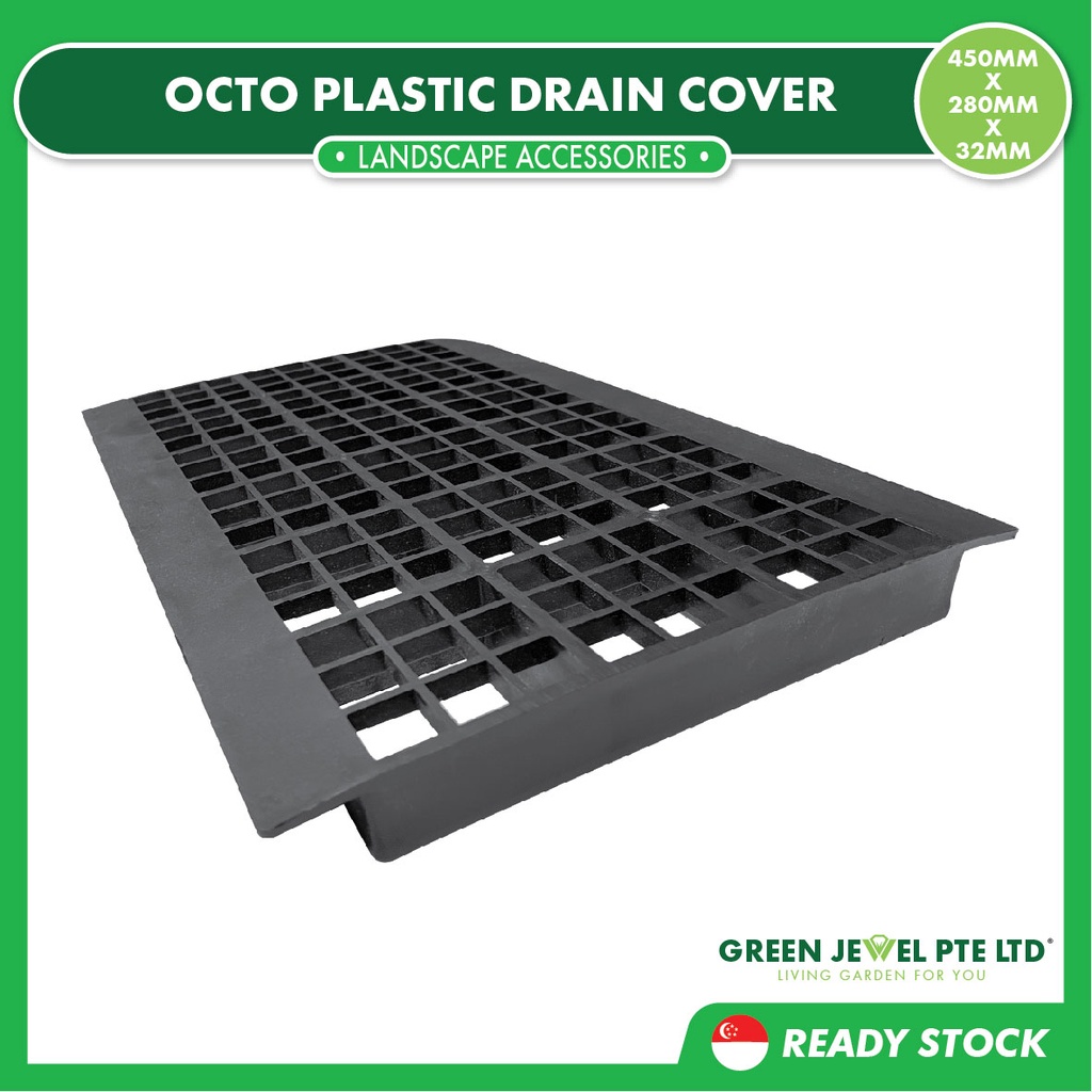 Plastic Drain Cover, 450mm x 280mm x 32mm (9' x 17.7') Shopee Singapore