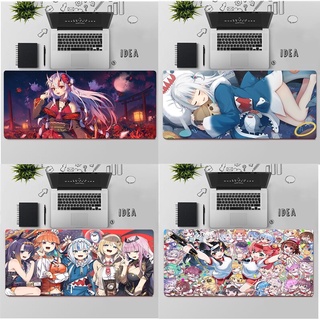 Hololive Mouse Pad Gamer Cabinet Pc Cabinets Mats Anime Desk Accessories  Xxl Mause Large Computer Desks Games Mat Keyboard Cute - AliExpress
