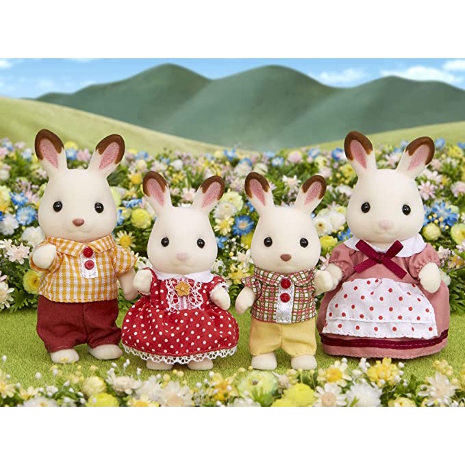 Sylvanian Families Figure Chocolate Rabbit Family FS-16, Direct from ...