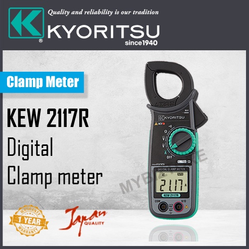 Kyoritsu 2117R Digital Clamp Meter | Shopee Singapore