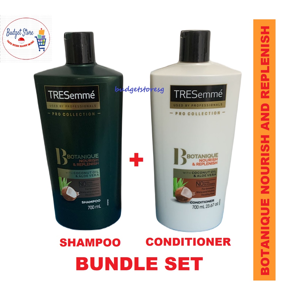 Tresemme Botanique Nourish And Replenish Wcoconut Oil And Aloe Vera Shampooconditioner 400 Ml 6057