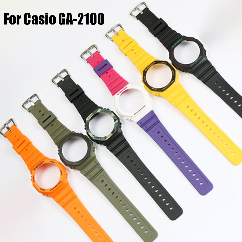 Casio ga best sale 2100 strap