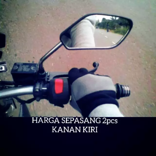 Spion Tangkai Chrome Mini Tanggung Variasi Model Shogun Sp Universal Motor Honda Yamaha Suzuki