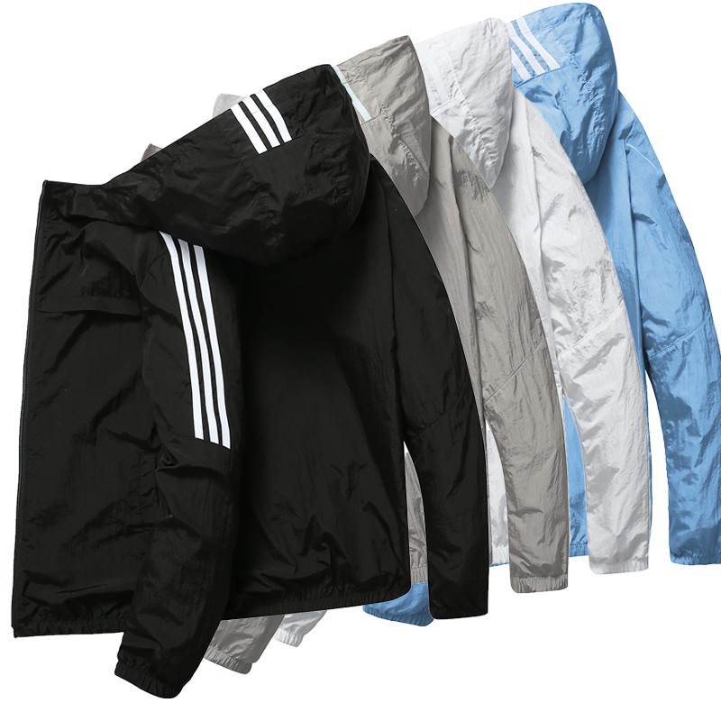 ?Ready Stock?New style hoodie, skin clothing, casual jacket, men and women, anti-failure self-cultivation sun protection clothing, summer windbreaker jacket