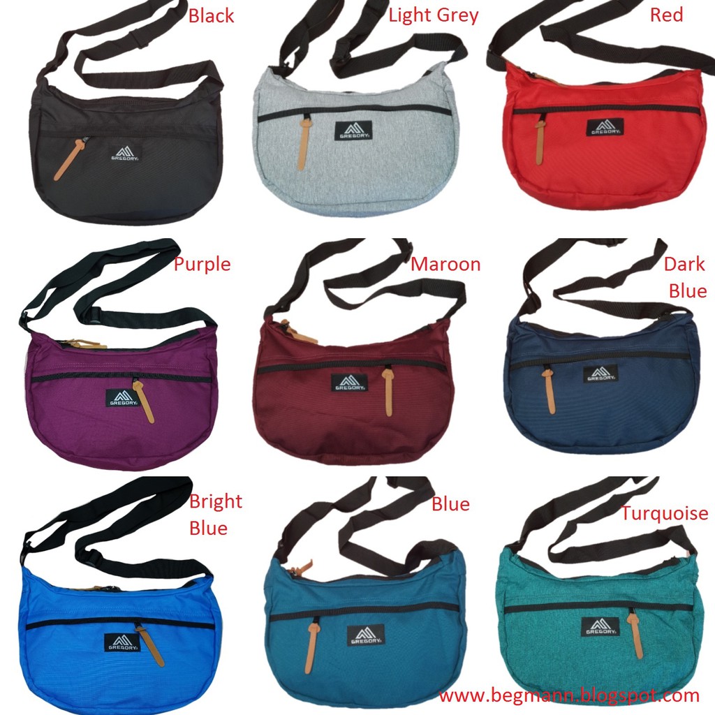 Gregory Sling Bag Banana Design Size M Shopee Singapore