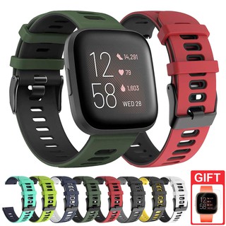 Silicone Strap for Fitbit Versa 2 Versa Lite Replacement Band Breathable Accessories for Fit bit Versa