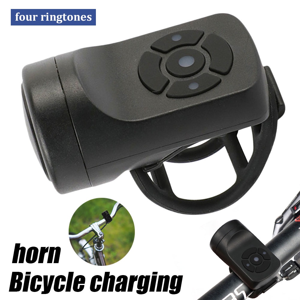 120 DB 4 Modes Premium Rainproof Safety Electronic Horn For Bicycle /Detachable Durable USB