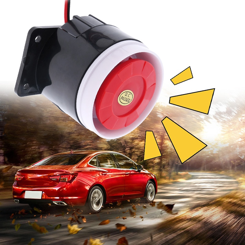 Car Super Loud 12V Alarm System Siren Electric Replacement car alarm