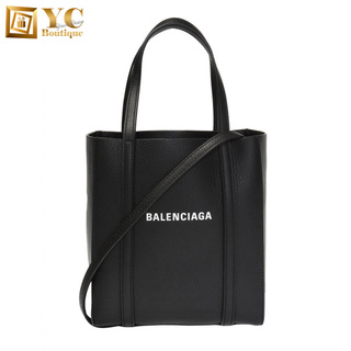 balenciaga black leather tote