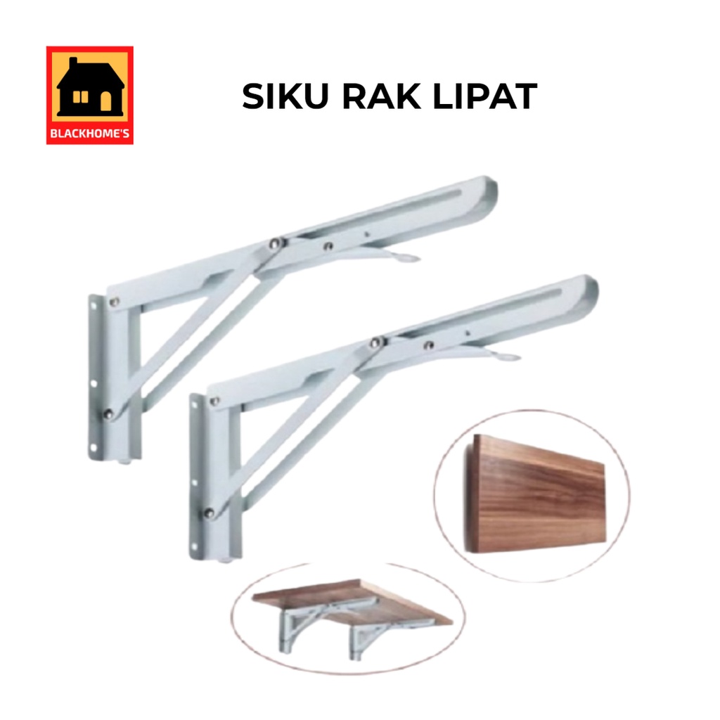 Folding Elbow Rack Per 30 cm 8 inch And 12 inch / Brackets, Hinges