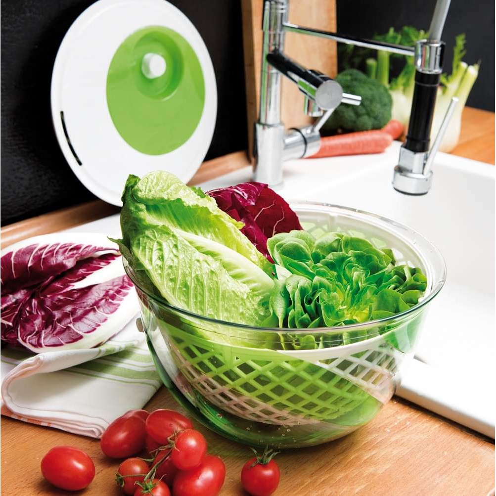 Large Salad Spinner And Keeper - 5l Lettuce Spinner Vegetable