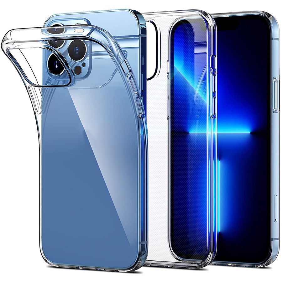 For iPhone 11 12 13 14 15 16 Pro Max X XS XR 6 6S 7 8 Plus Transparent ...