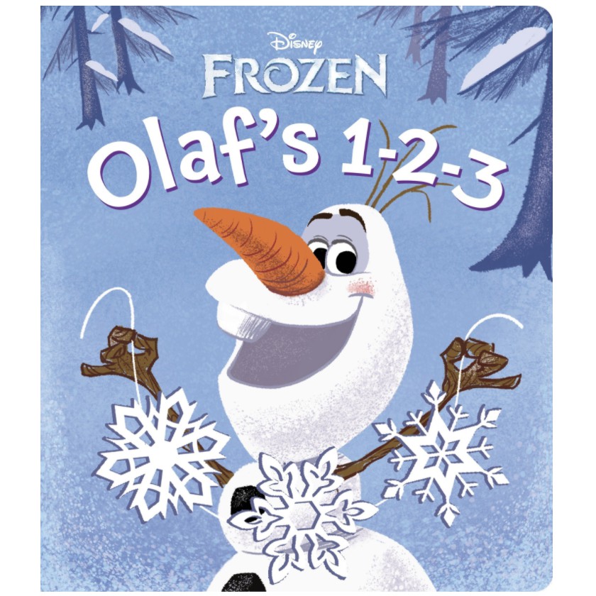 [DISNEY FROZEN] OLAF's 1-2-3 Board Book (with Glitter texture for ...