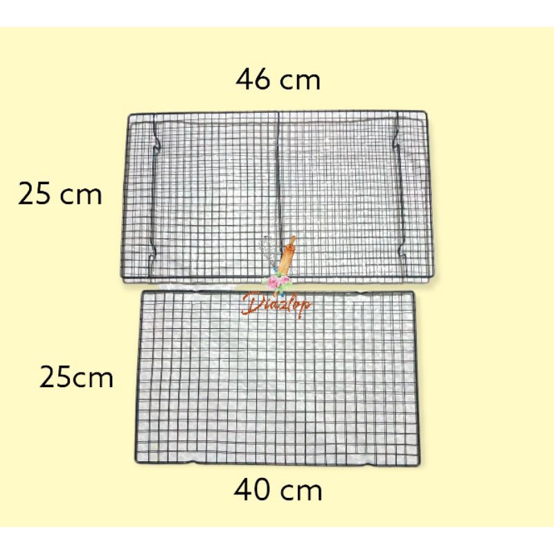 Cooling rack/Cooling rack for sponge cake, 40 x 25 cm | Shopee Singapore