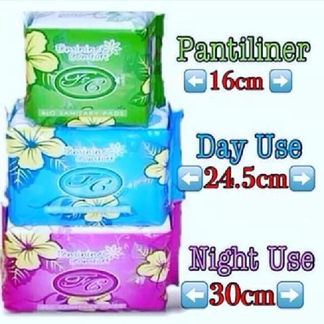 FEMININE COMFORT BIO SANITARY PADS (RED/BLUE/GREEN) Shopee Singapore
