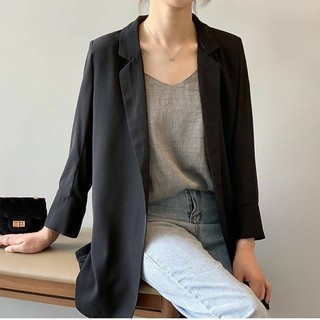 Long on sale thin blazer