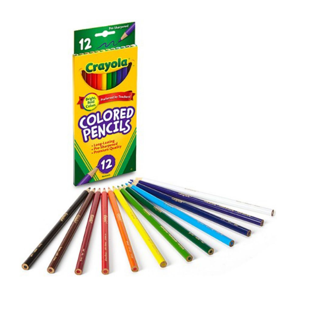 Crayola Colored Pencils (36ct), Kids Pencils Set, Art Supplies, Great for  Coloring Books, Classroom Pencils, Nontoxic, 3+