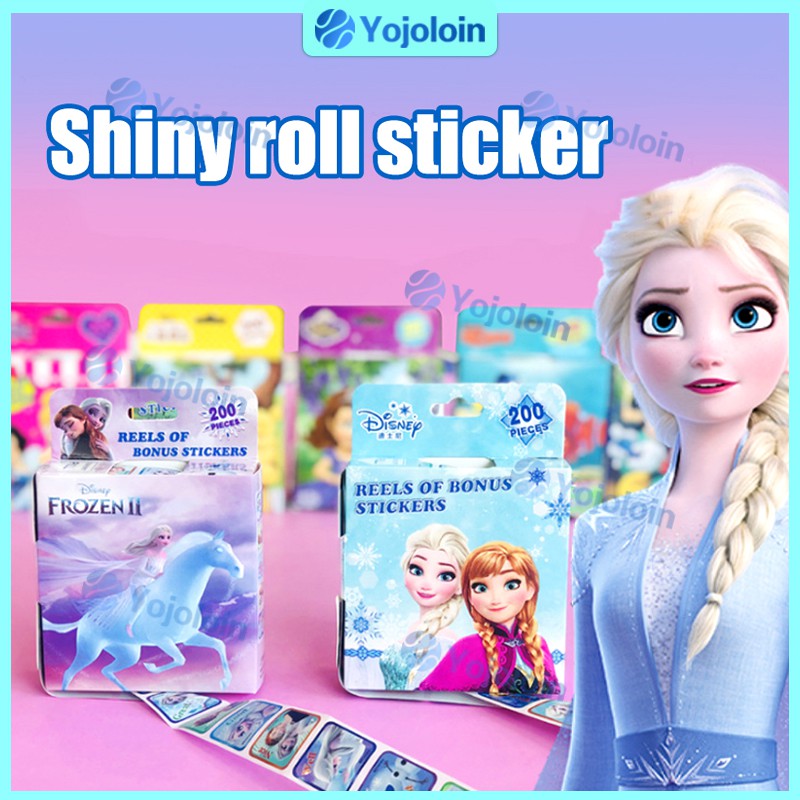 200pcs Children Sticker Disney Stickers Roller Stickers Cartoon Sticker ...