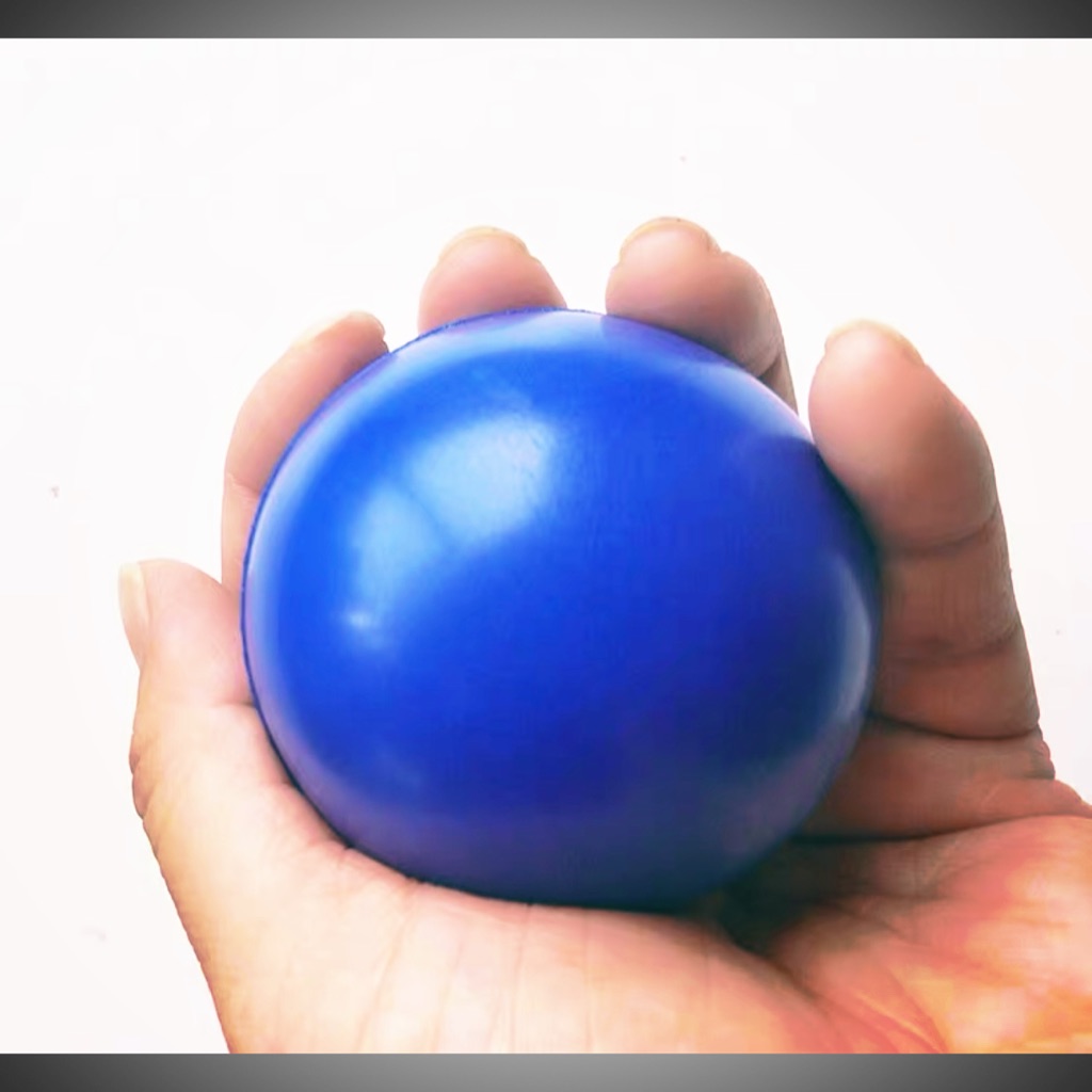 Stress Ball Squeeze Exercise Hand Therapy Physio