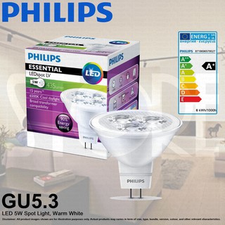 Philips essential led spot deals lv 5w