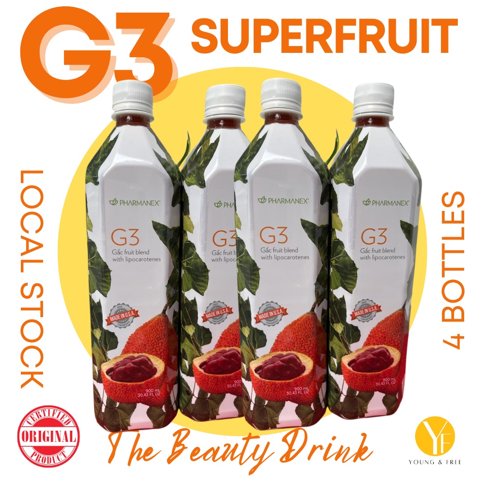 G3 Superfruit Juice (4 Btls) (Exp 04/25) Nuskin SG Stock (900ml) Shopee Singapore