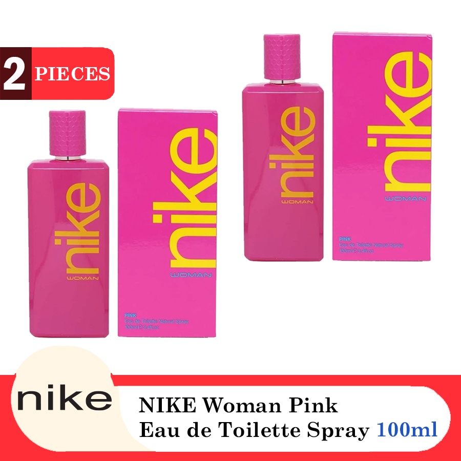 NIKE Women Pink Eau De Toilette Spray 100ml Shopee Singapore