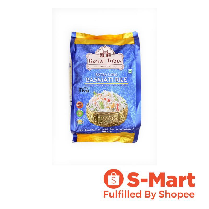 Royal India Extra Long Basmati Rice 1Kg Tong Seng Shopee Singapore