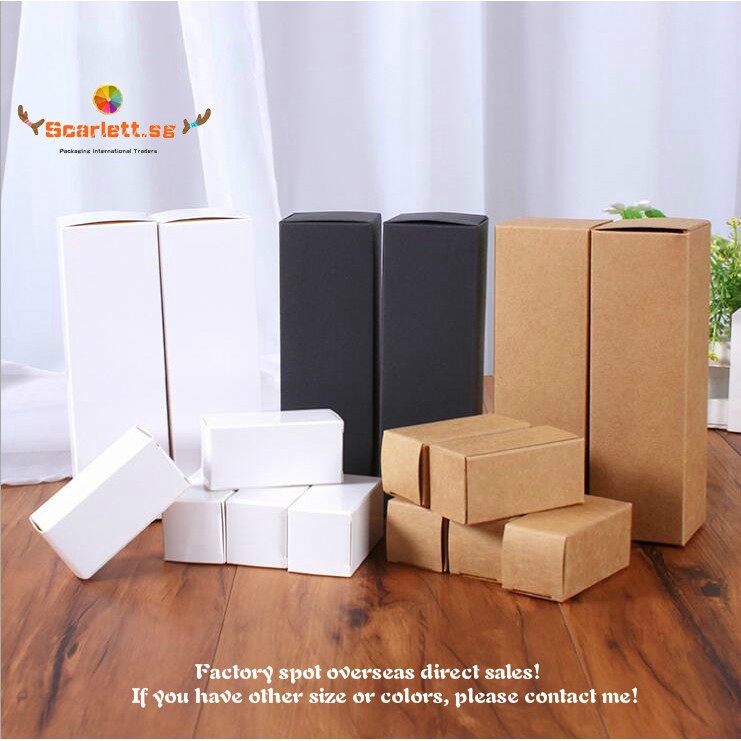 30pcs/lot Small Size Kraft Paper Box Lipstick Packaging Box Little ...