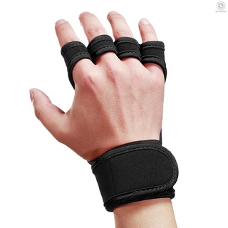 Gym gloves best sale with straps