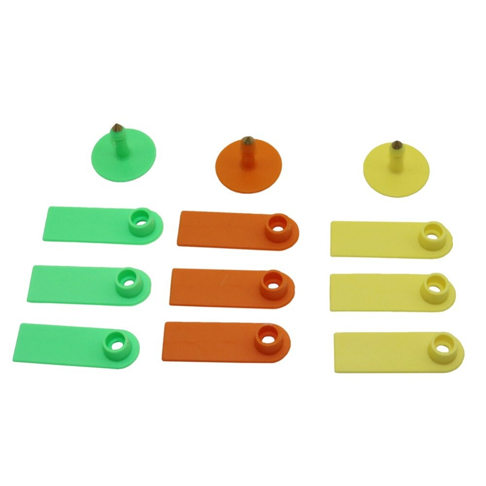 100Pcs Farm Sheep Ear Tag No word Ear Signage Animal Identification 3 ...