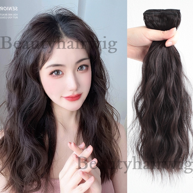 Curly Pad Hair Piece Pad High Hair Root Increase Hair Volume On Both ...