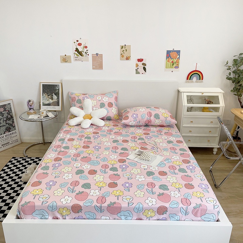 SunnySunny Fitted Sheet Cute Cartoon Fitted Sheet Dinosaur Disney