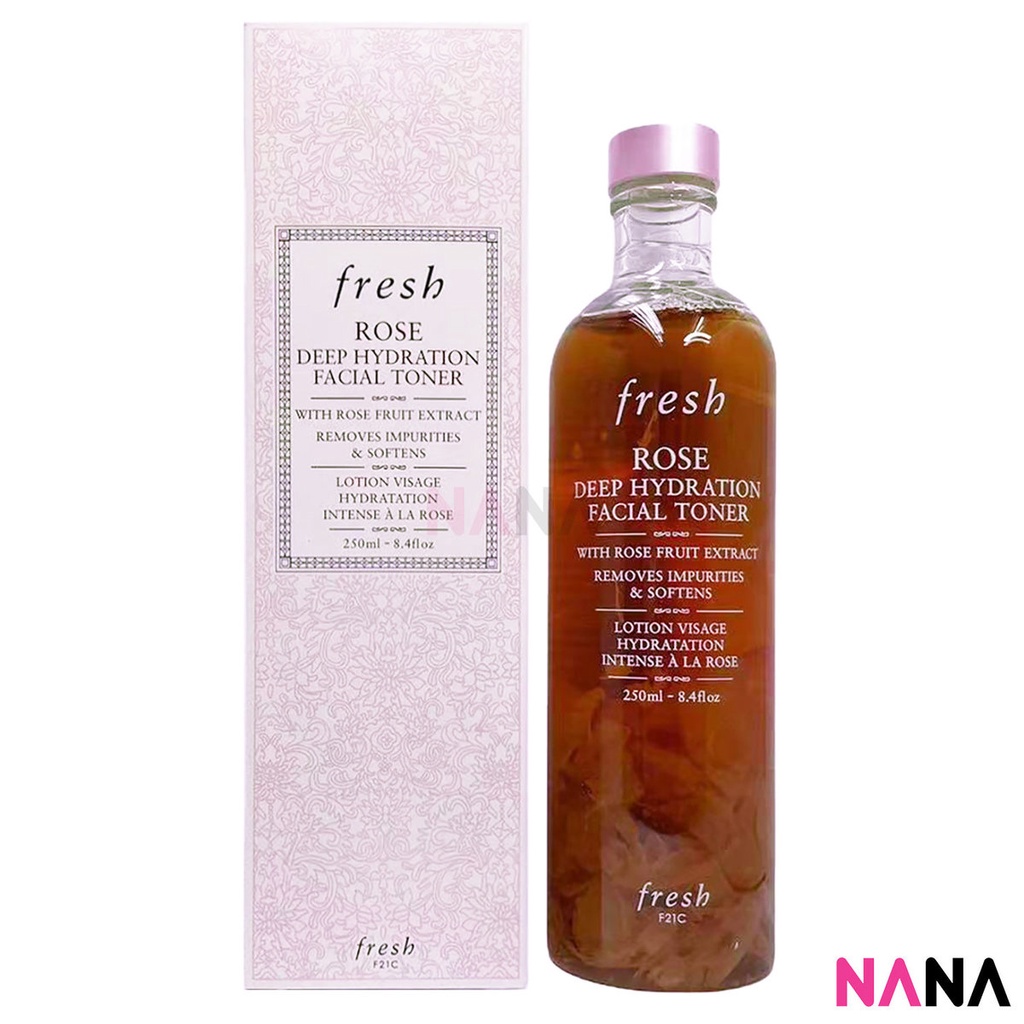 Fresh Rose Deep Hydration Facial Toner (250ml/ 400ml) Shopee Singapore