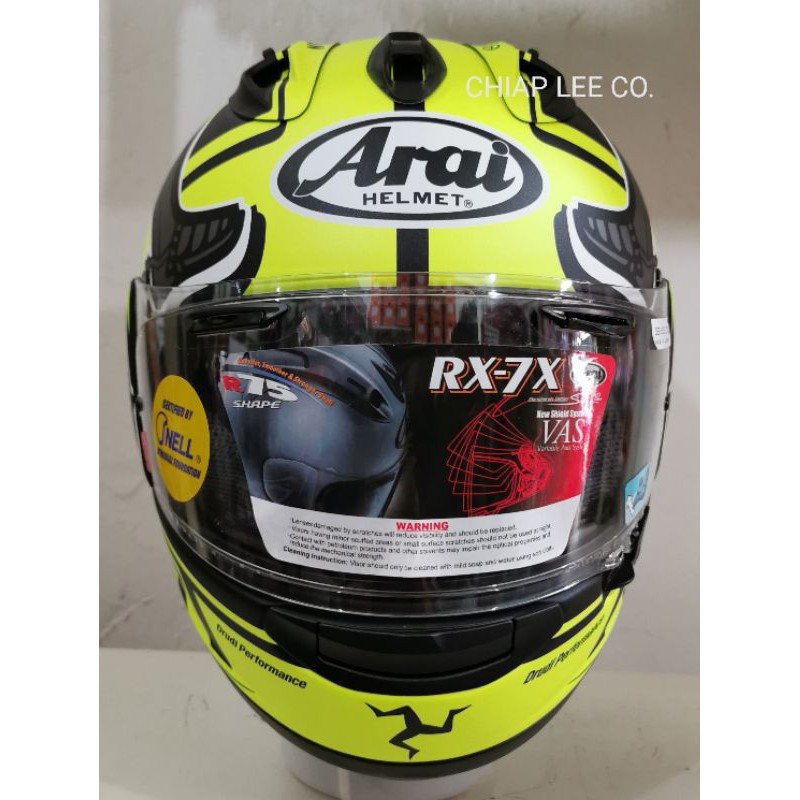 Arai RX7X IOM TT 2019 (PSB Approved) | Shopee Singapore