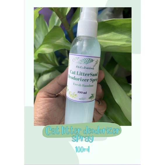 Cat Litter Sand Deodorizer Spray (Odor Eliminator) 100ml | Shopee Singapore