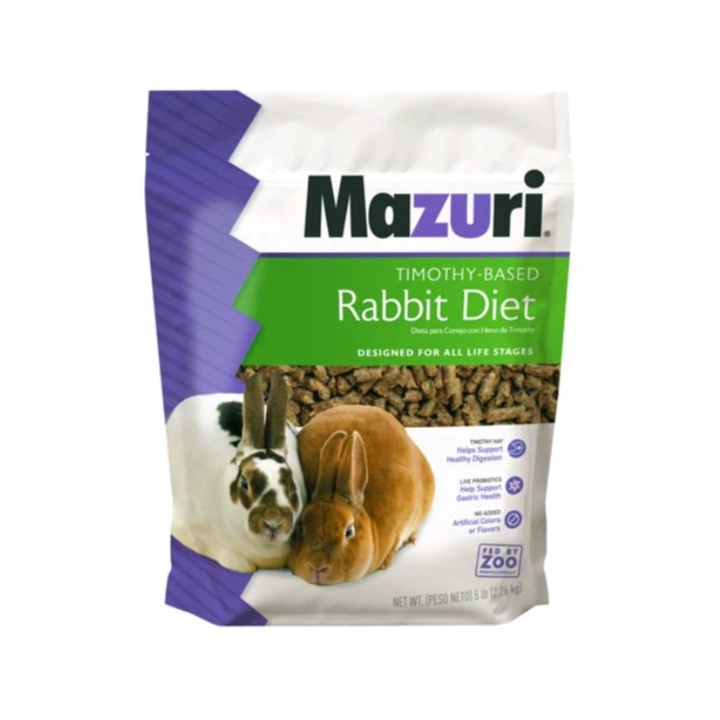 MAZURI TIMOTHY-BASED RABBIT DIET 1KG (MZR0613) | Shopee Singapore