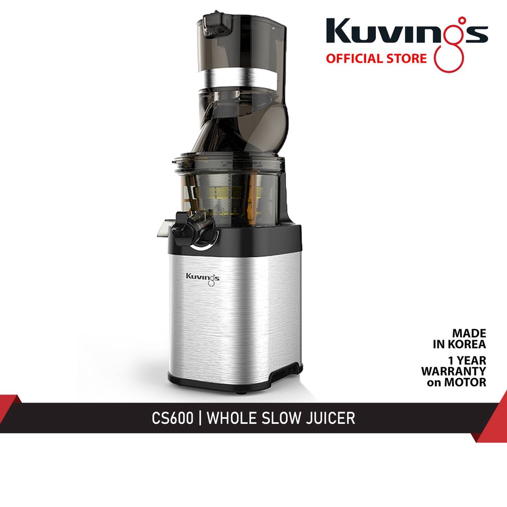 Kuvings CS600 Whole Slow Juicer with BPAFree, 24 Hour Operation, Easy
