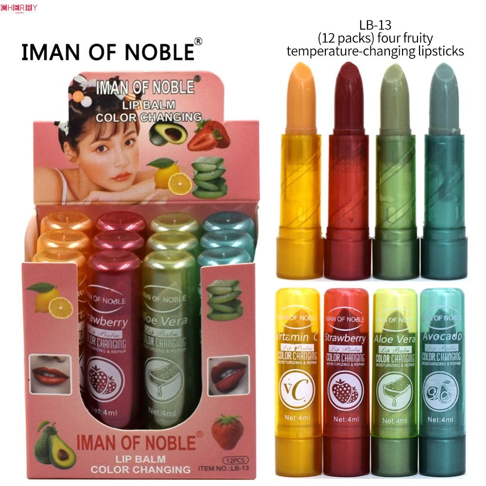 IMAN OF NOBLE Transparent lipstick moisturizing lipstick temperature ...