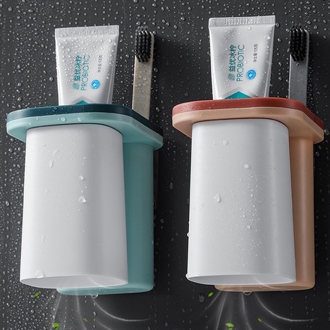 M'SIA 24Hrs Hygiene Toothbrush Toothpaste Magnetic Cup Mug Holder Cawan ...