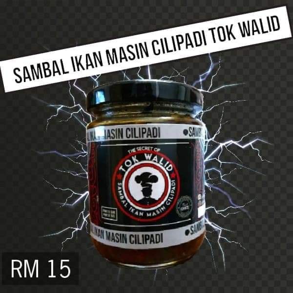 {MUSLIM PRODUCT) TOK WALID SALT FISH SAMBAL!!! AMARAN: SPICY GILERR ...