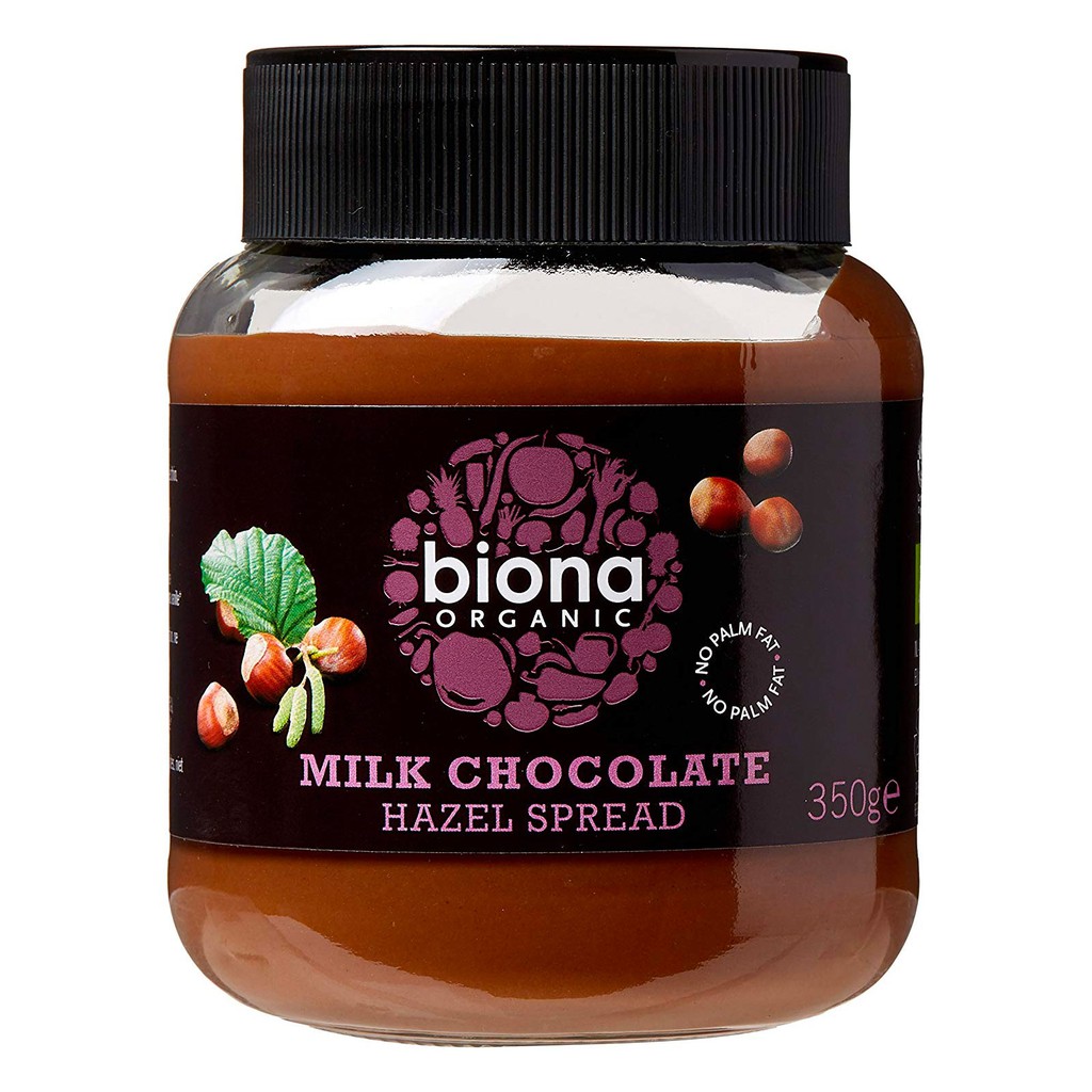 Biona Organic Milk Chocolate Hazelnut Spread, 350g Shopee Singapore