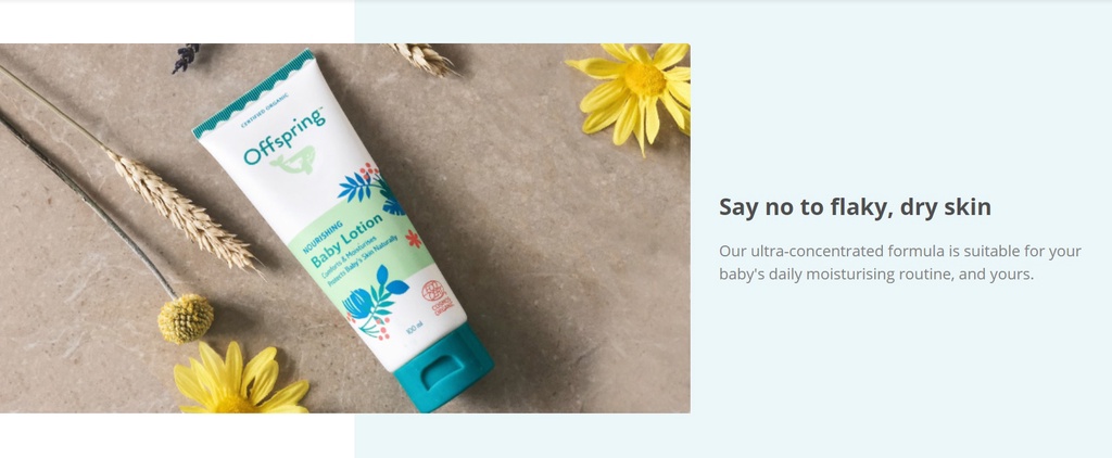 OFFSPRING Nourishing Baby Lotion 100ml (Exp Nov 2025) | Shopee Singapore