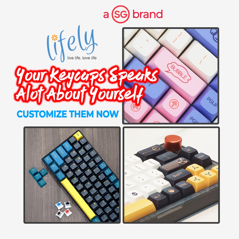 Lifely Keycap - Customize Your Keycaps Now, PBT Premium Designer ...