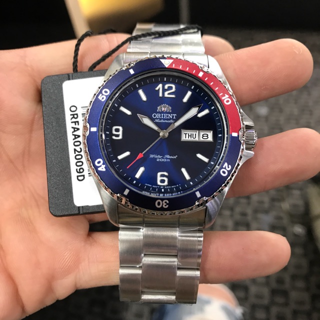 Orient discount diver pepsi