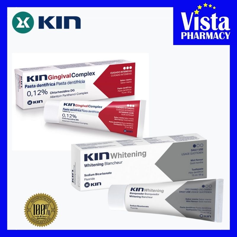 KIN Toothpaste Gingival Complex / Gingival Whitening (75ml/95g ...