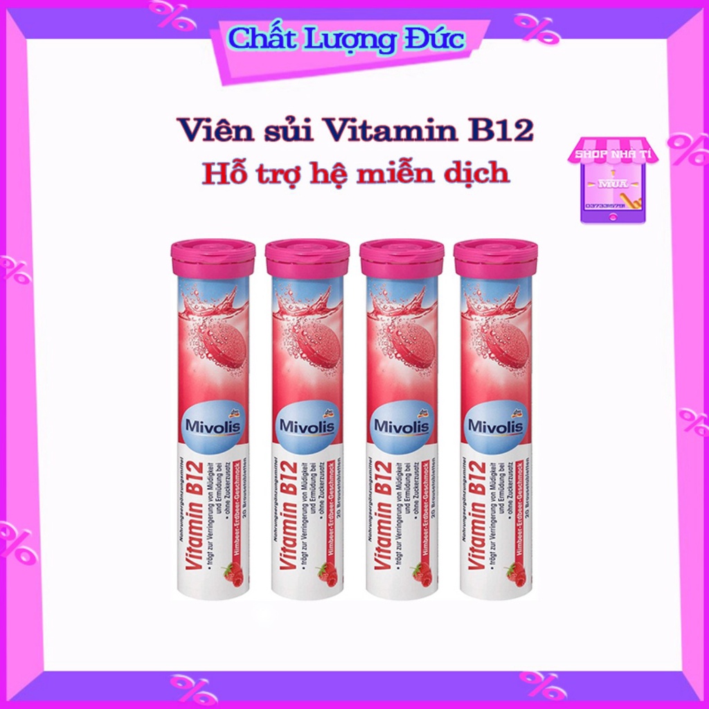 Effervescent Tablets Increase Mivolis vitamin B12 Domestic Resistance