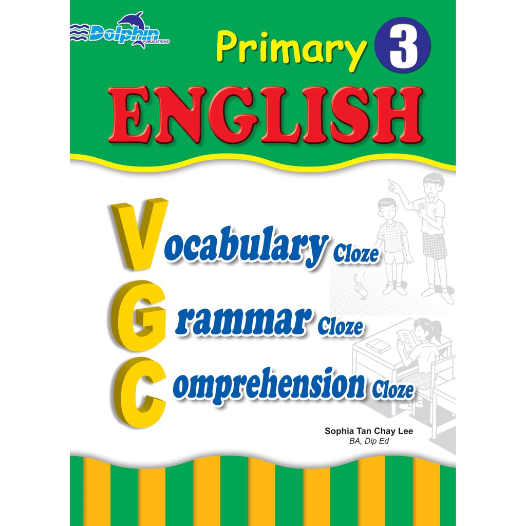 Primary 3 English Vocabulary, Grammar, Comprehension Cloze | Shopee ...