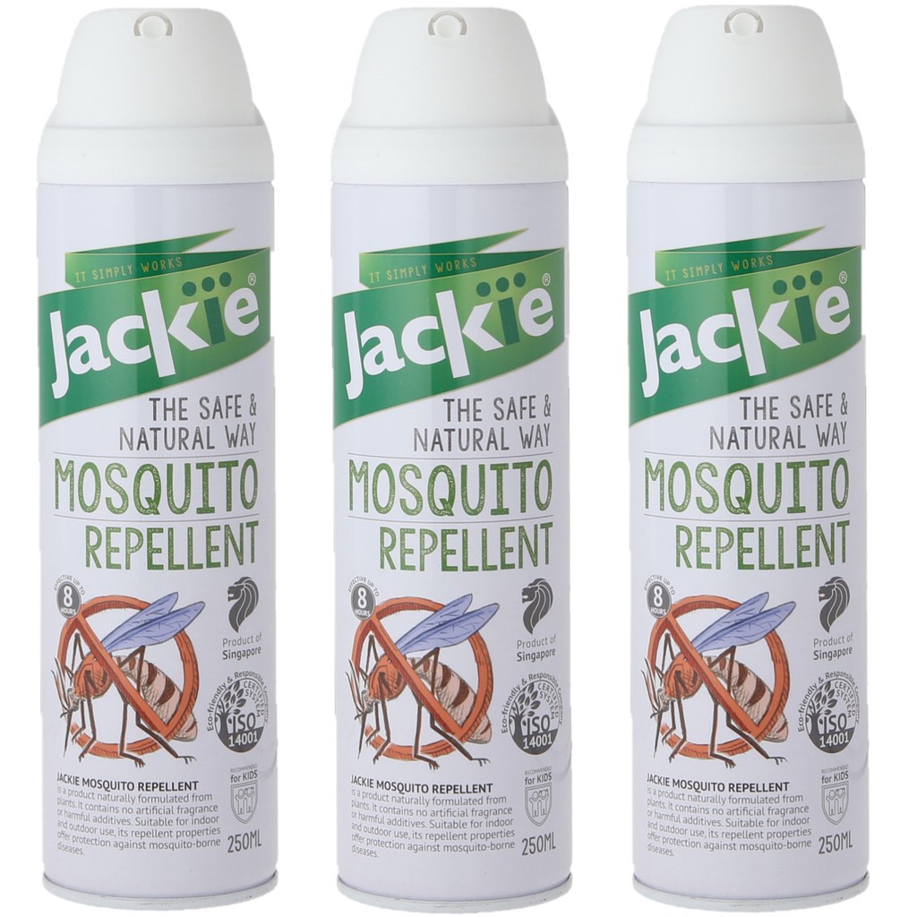 JACKIE AEROSOL MOSQUITO REPELLENT SPRAY 250ml Shopee Singapore